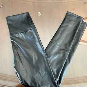 Vegan Leather Leggings